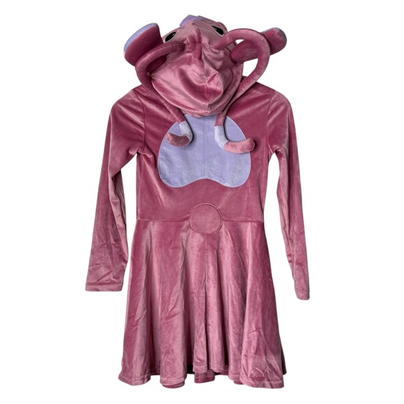 Disney Lilo and Stitch Spirit Halloween Angel Dress Costume Pink Medium Dress Up - Picture 2 of 7